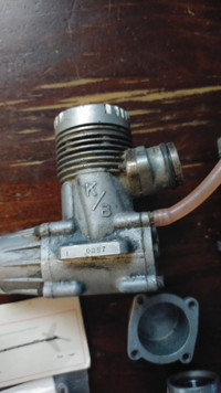 Vintage K&B nitro engine 