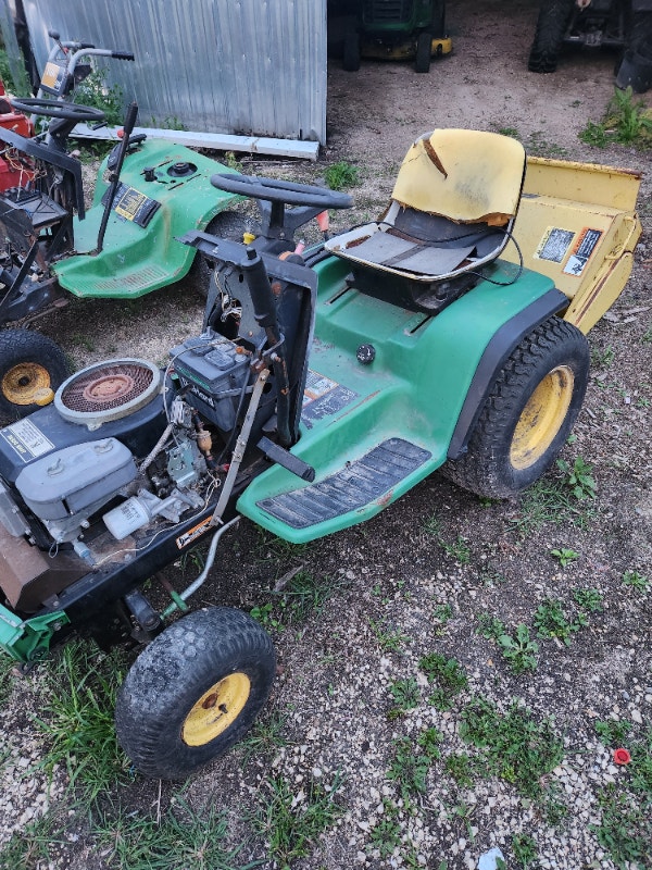 John deere with rototiller Farming Equipment Winnipeg Kijiji