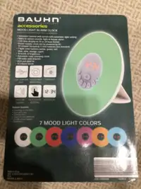 Brand New Mood Light Alarm Clock