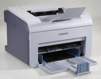 Samsung ML-2510 Laser Printer with new cartridge and rollers