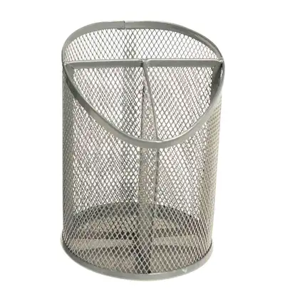 Large Pencil Holder - Silver, View more