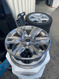 20” x 8.5 Ford F150 wheels 