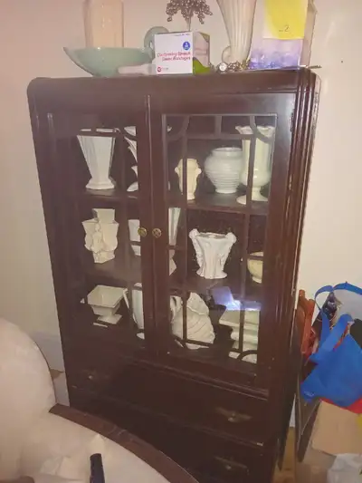 Confirmed Gibbard #151 — Double Door Display Cabinet, View more