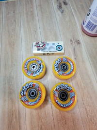 Lot of 4 NEW  Road Raider Cruzer skateboard wheels with new bear