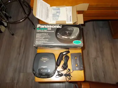 1997 PANASONIC - Car/Portable CD Player w/Box & Accessories, View more