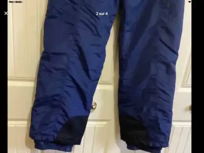 femme pantalon de ski bleu foncé Columbia  XL 75$, View more