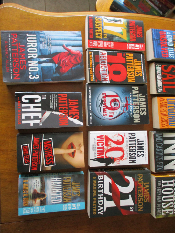 James Patterson Novels in Fiction in Bridgewater - Image 2
