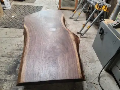 unique Walnut coffee table, View more