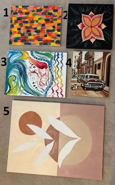 5 Painting Canvas, View more