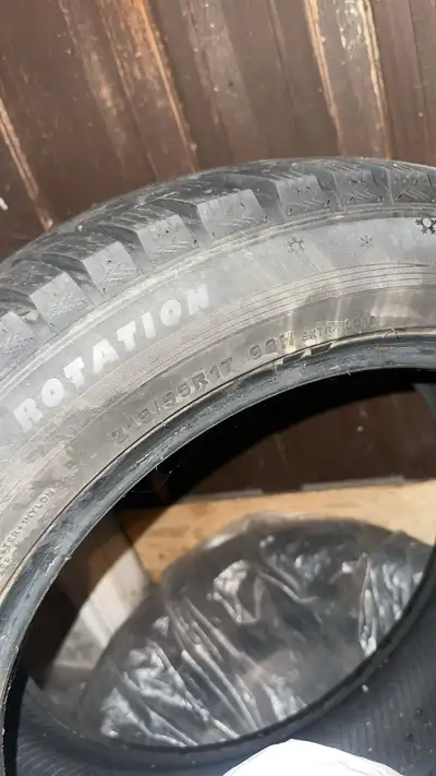 Used winter tires for sale (Good condition) Kapsen Winter Tires – 215/55R17 98H – Excellent Conditio...