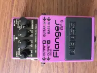 Boss Flanger BF-3 guitar/bass/keyboard pedal