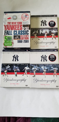 New York Yankees Fall Classic Box Set + Yankeeography Vol 2+3+4