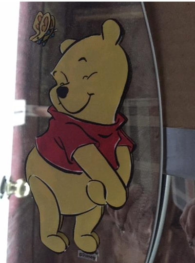 Set x 2 pcs Pooh Wave Mirror Wall Children's bed room Decor, View more