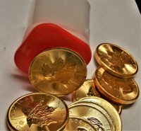 Canadian Gold Maple Leaf 1oz Coins .9999
