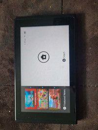 Nintendo Switch with dock and working joycon.