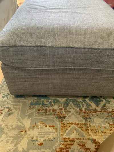 Great condition! Spacious hidden storage, removable & washable cover. Comfortable as a footrest or e...