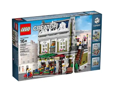 For Sale: LEGO Parisian Restaurant (#10243) New In Sealed Box. 2449 pieces. Out of production since...