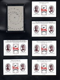1991 Nike Michael Jordan Spike Lee Basketball Complete Card Set