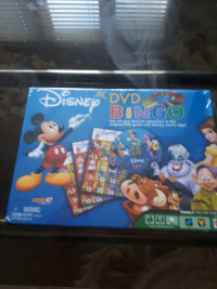 Disney dvd bingo mattel screen life board game new sesled