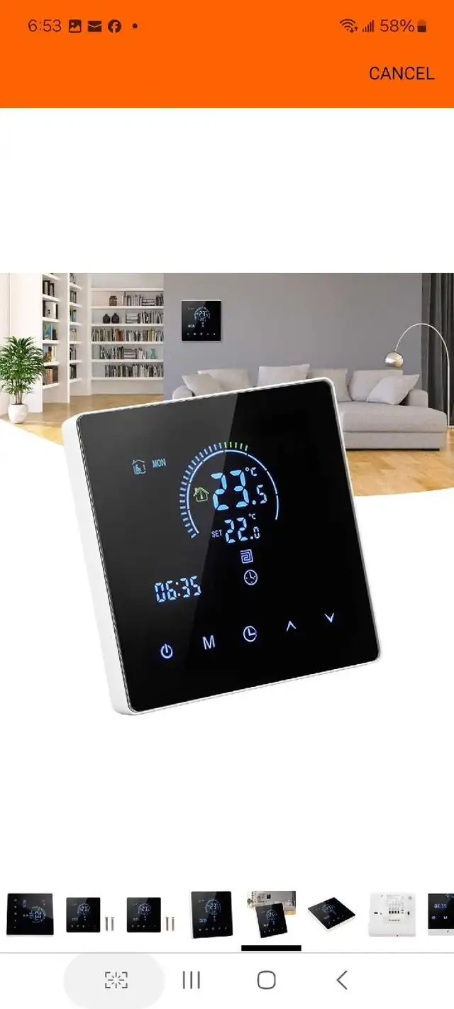 Maximum Temperature Controller Setting LCD Digital Remote APP Co449046374358067202