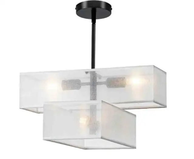 DWLGIGH Modern Chandelier 4 lights in Indoor Lighting & Fans in Markham / York Region - Image 2