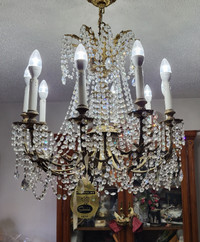 Vintage Schonbek chandelier.