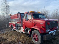 1988 GMC C7000 fire truck