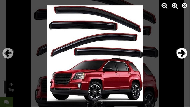 Gmc Terrain In-Channel Side Window Visor/Deflector in Vehicle Parts, Tires & Accessories in Peterborough