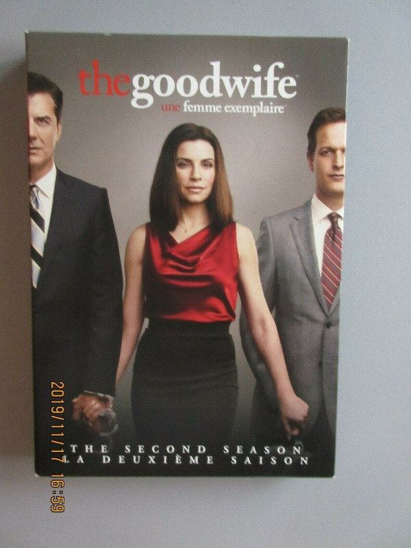 THE GOOD WIFE Seasons 1&2 DVD in CDs, DVDs & Blu-ray in Burnaby/New Westminster - Image 2