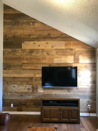 Reclaimed barn board for sale., View more