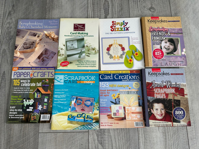 Various Card / Scrapbooking Books in Hobbies & Crafts in Edmonton