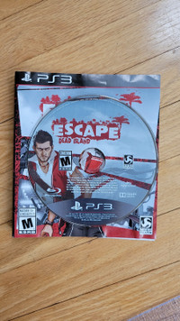 Escape Dead Island PS3 Disc Only