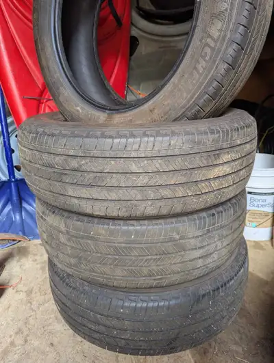 Michelin Primacy 225/60 R18 All season tires set of 4 good condition about 75%