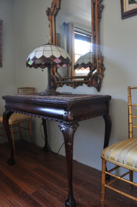 Antique Chippendale game table