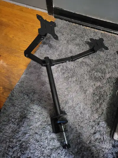 double monitor mount, View more
