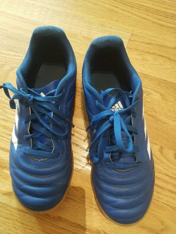 Adidas Copa indoor soccer shoes - youth size 5 - like new! in Soccer in Calgary