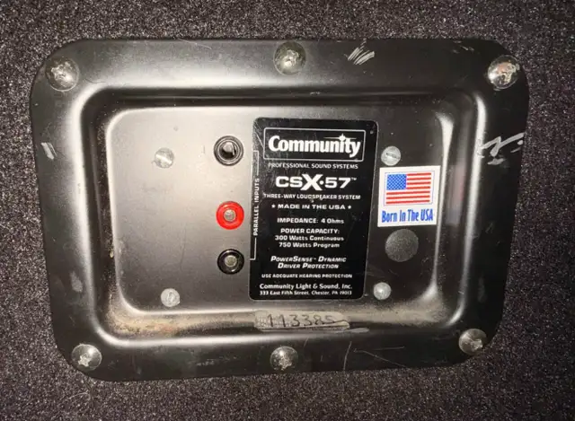 Community CSX-57 speakers in Speakers in Oakville / Halton Region - Image 3