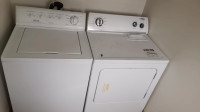 Washer/Laveuse Frigidaire Dryer/secheuse Whirlpool