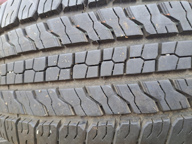 4 Goodyear mud and snow tires 265/60R18 with 200Kms in Tires & Rims in Belleville - Image 2