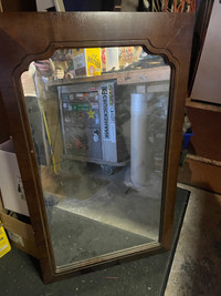 Large antique mirror