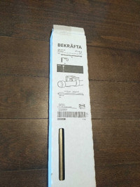 BEKRÄFTA Curtain rod set nickel / Ens. tringle à rideaux nickel