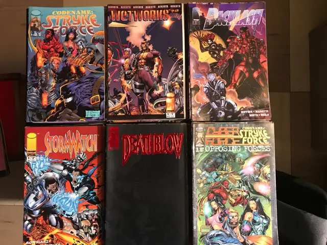 IMAGE COMICS -  VARIOUS ISSUES FROM 90S MANY COMPLETE SERIES64840216864257123