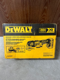  DEWALT 20V MAX XR Brushless Oscillating Multi-Tool Kit/ 2Ah 