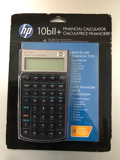 CASH ONLY PICK UP ONLY (meeting at a public place) FIRM PRICE I'm offering a brand new HP 10bII+ Fin...