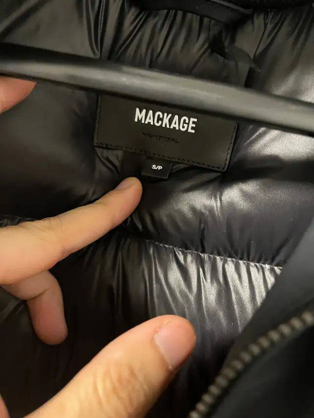 womans full black mackage trisha-bc down parka jacket in Women's - Tops & Outerwear in Markham / York Region - Image 7
