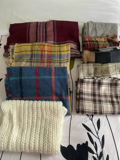Fall/winter scarves - 9 Of them for $20, View more