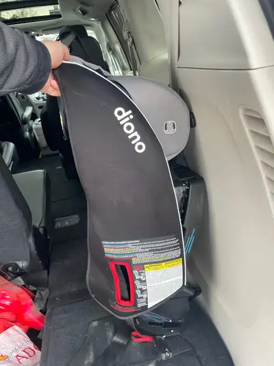 Foldable, compact and convenient car seat, ideal for travel, Diono Model Radian 3RXT Latch-Special....