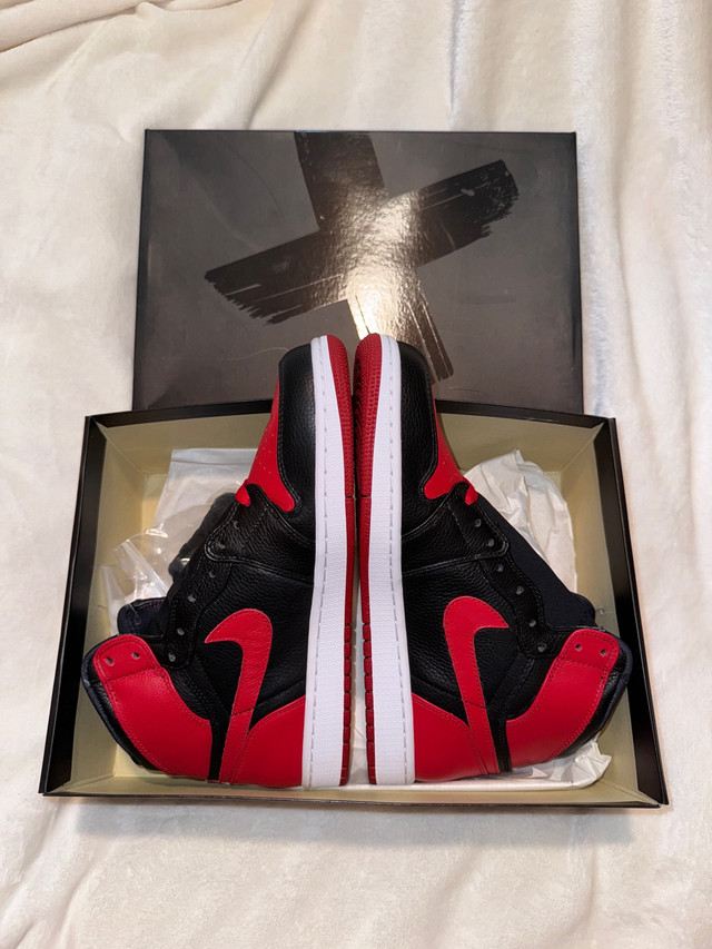 Retro Air Jordan 1 High “Bred Banned” - BNIB in Men's Shoes in Hamilton - Image 4