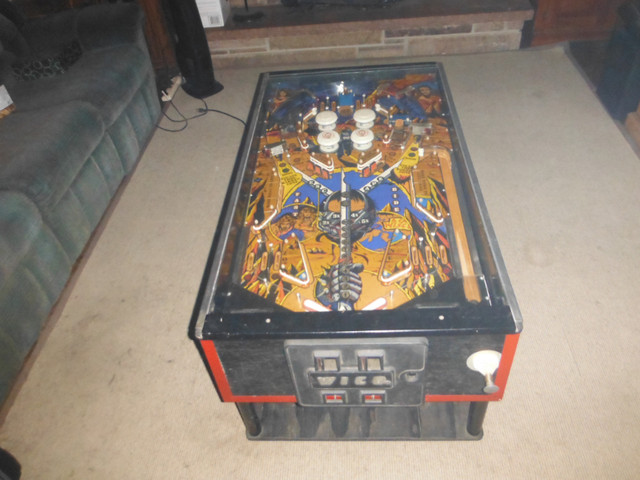 Af-tor Pinball Machine Coffee Table - Works and Plays B.O, in Toys & Games in Markham / York Region - Image 2