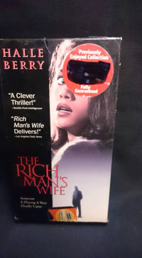 The Rich Man's Wife VHS